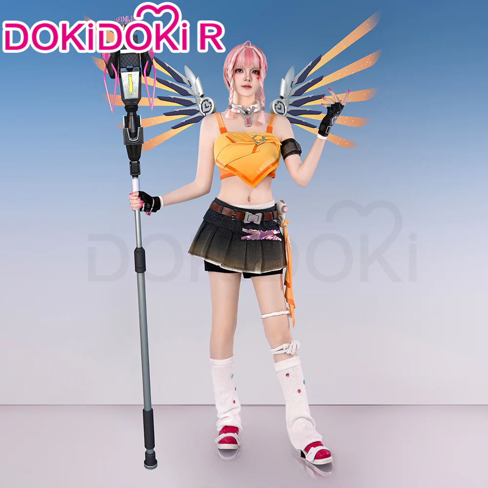 【In Stock】DokiDoki-R Game Cosplay Costume Girl Group Costume - Image 2