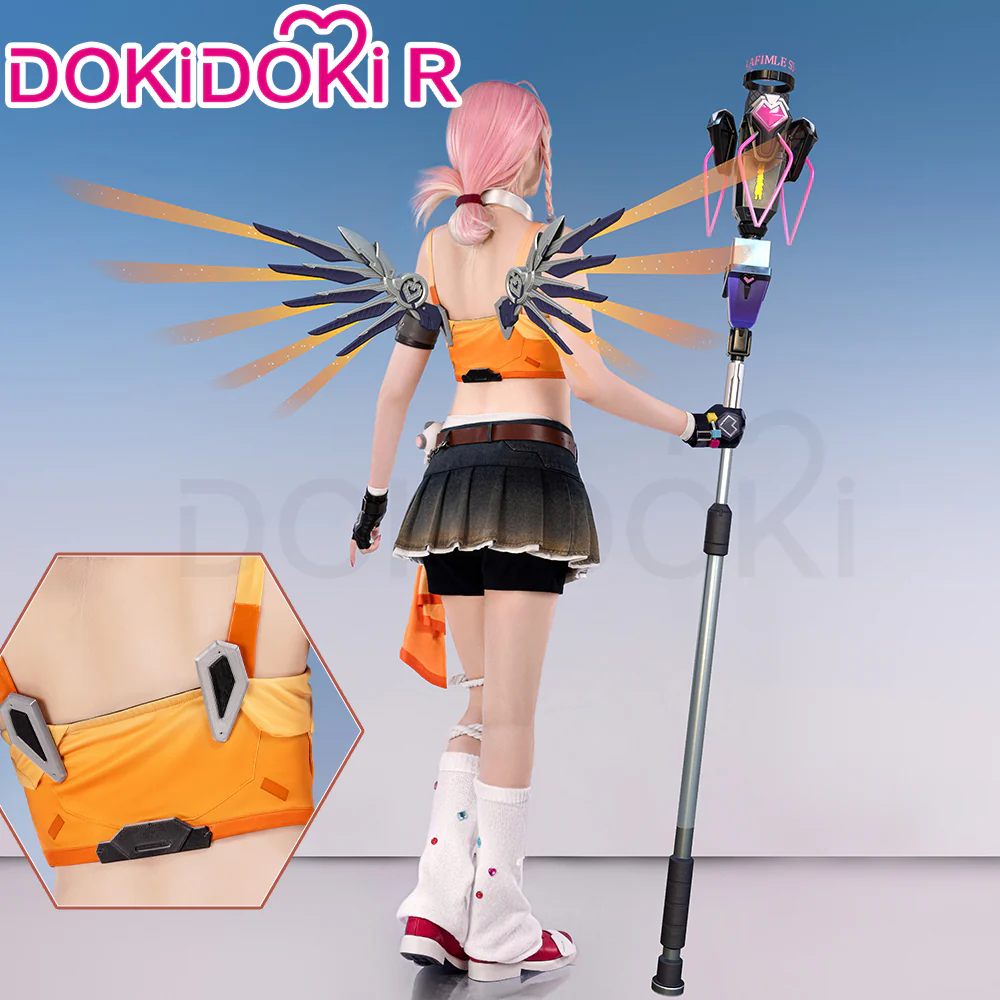 【In Stock】DokiDoki-R Game Cosplay Costume Girl Group Costume - Image 3