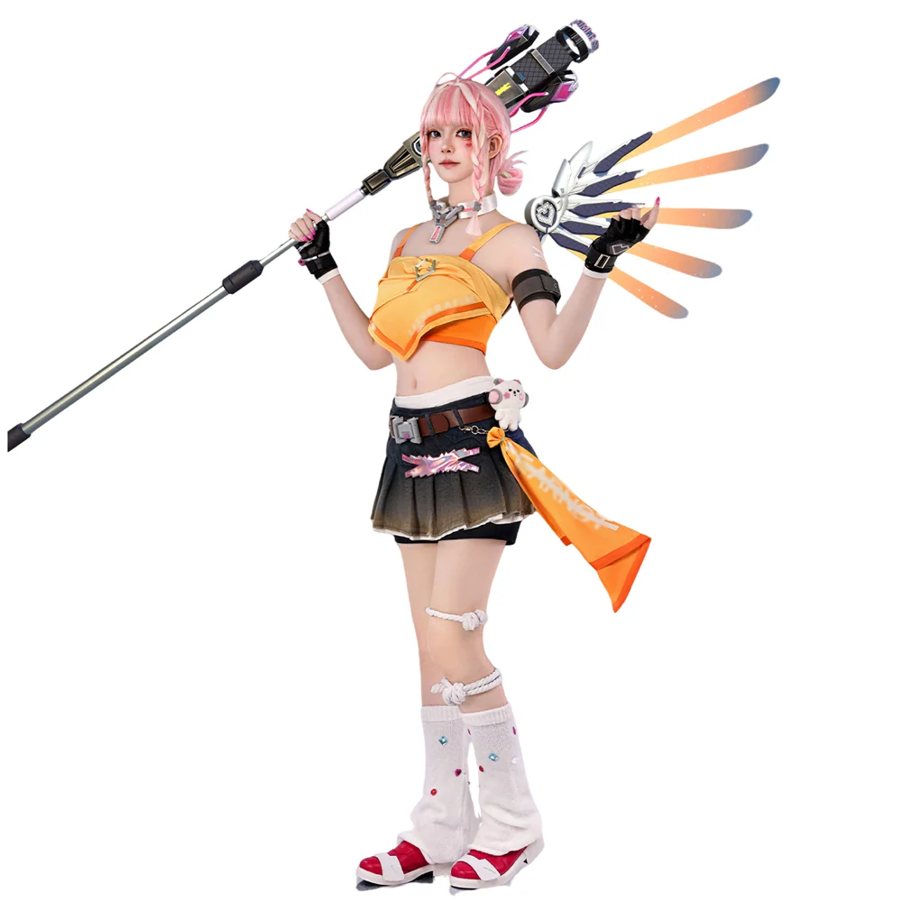 【In Stock】DokiDoki-R Game Cosplay Costume Girl Group Costume - Image 4