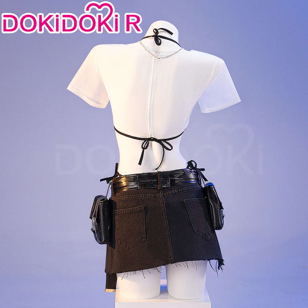 【Ready For Ship】【Size S-3XL】DokiDoki-R Game Cosplay Costume Lifeguard Women Swimsuit - Image 3
