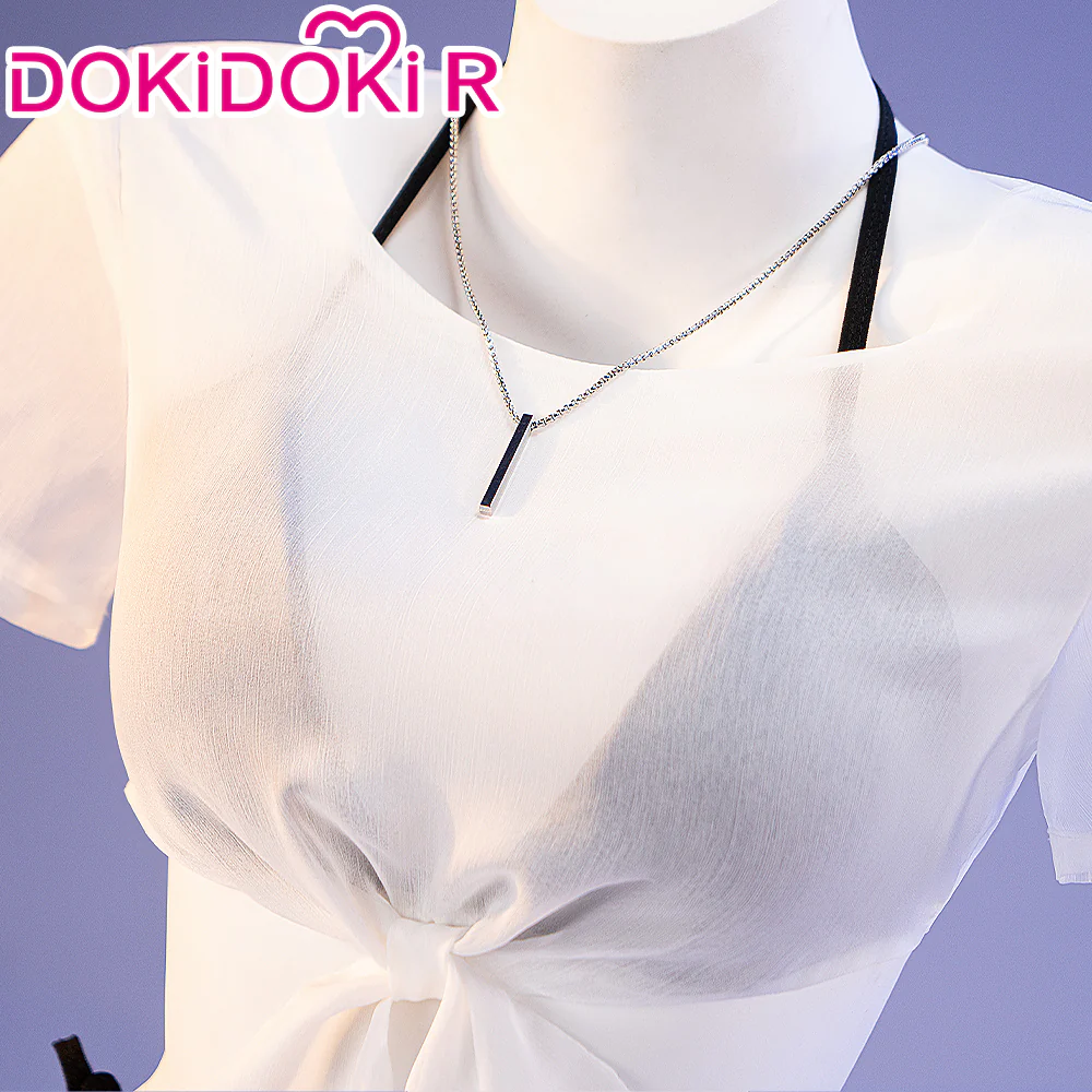 【Ready For Ship】【Size S-3XL】DokiDoki-R Game Cosplay Costume Lifeguard Women Swimsuit - Image 4