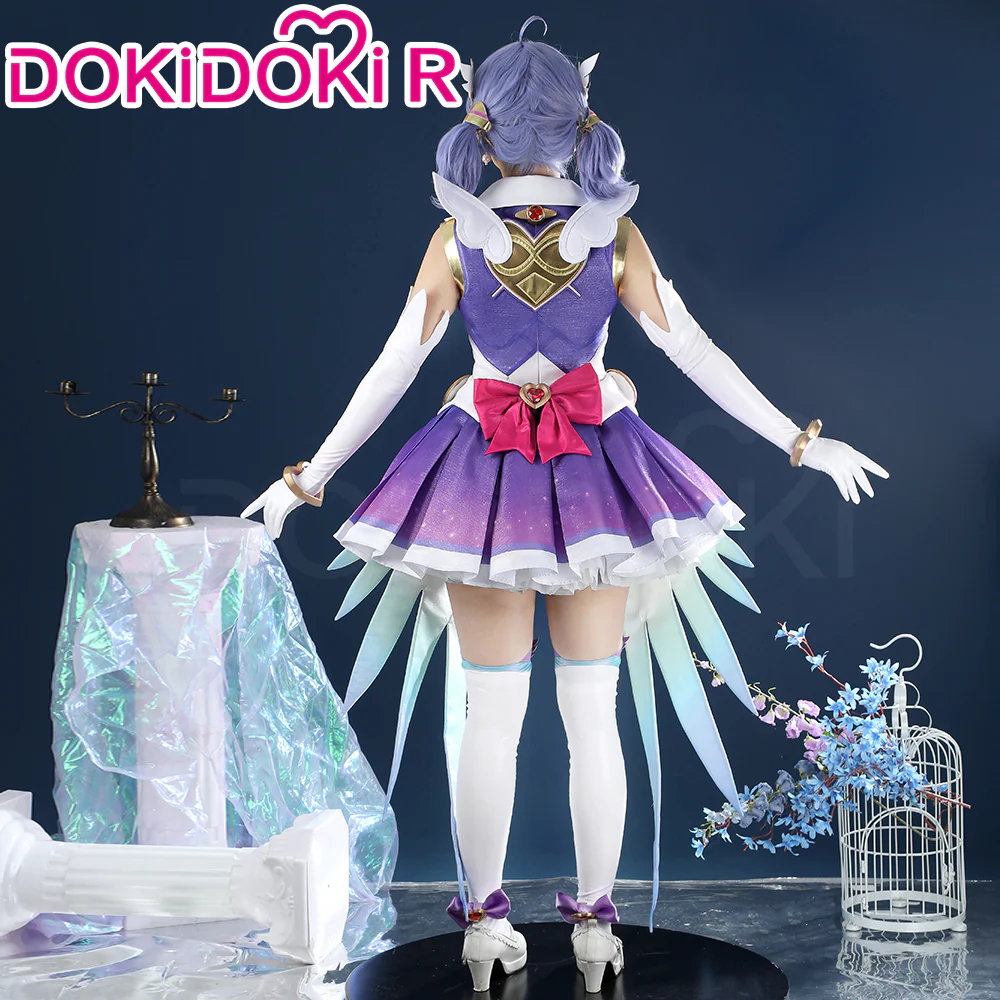 【Size XS-2XL】DokiDoki-R Game Cosplay Costume Magical Girl Fight Suit - Image 3