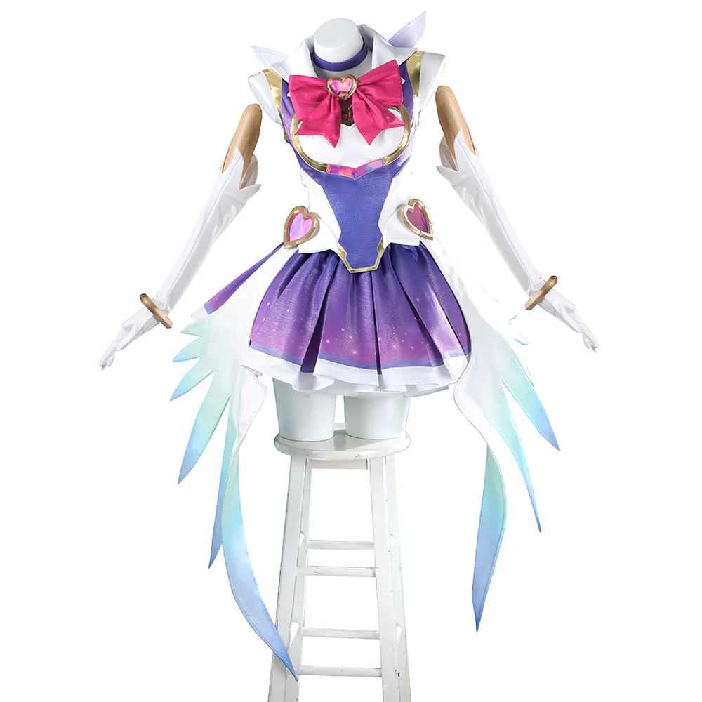 【Size XS-2XL】DokiDoki-R Game Cosplay Costume Magical Girl Fight Suit - Image 5
