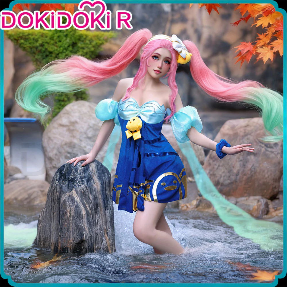 DokiDoki-R Game Cosplay Costume Spiirit Bloossom Spriings - Image 3