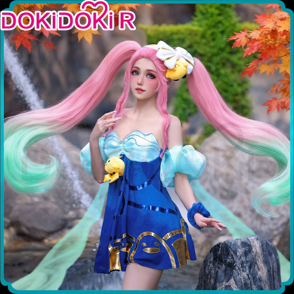 DokiDoki-R Game Cosplay Costume Spiirit Bloossom Spriings - Image 4