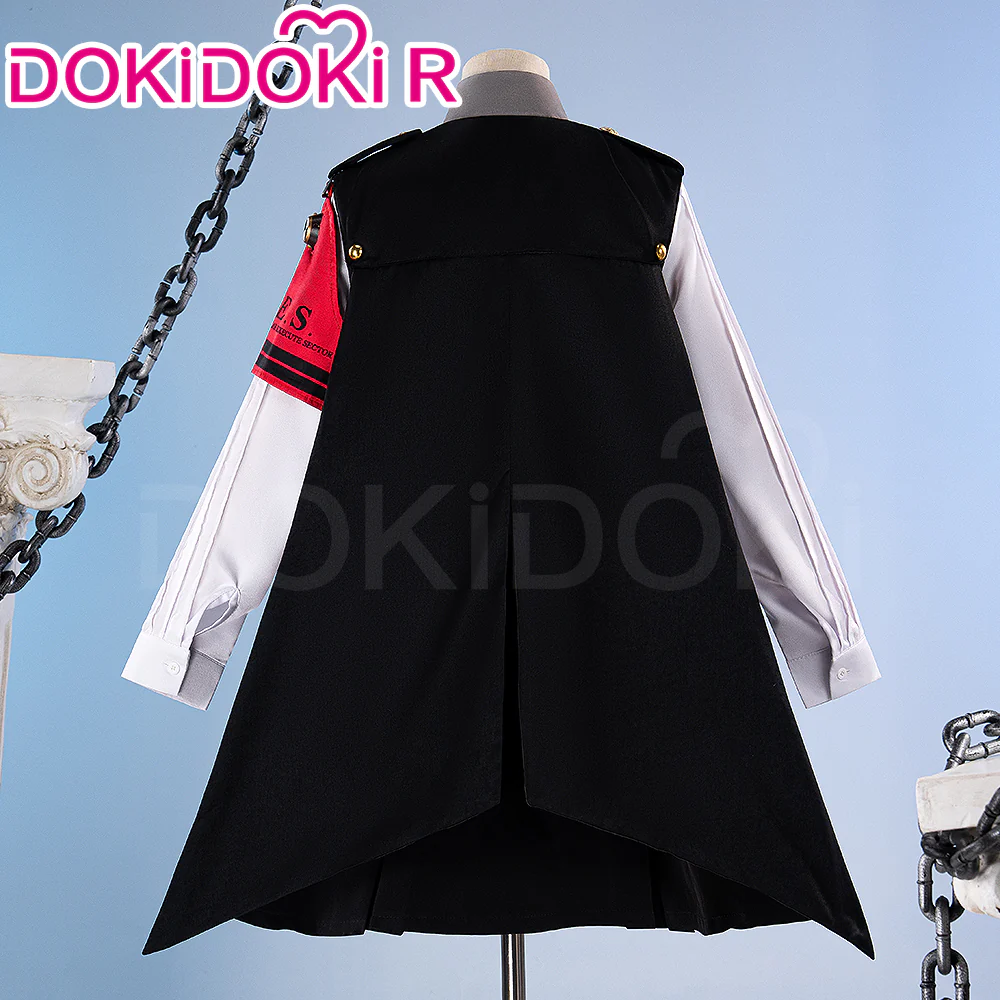 【XS-3XL】DokiDoki-R Game Cosplay Skirt Female Costume - Image 3