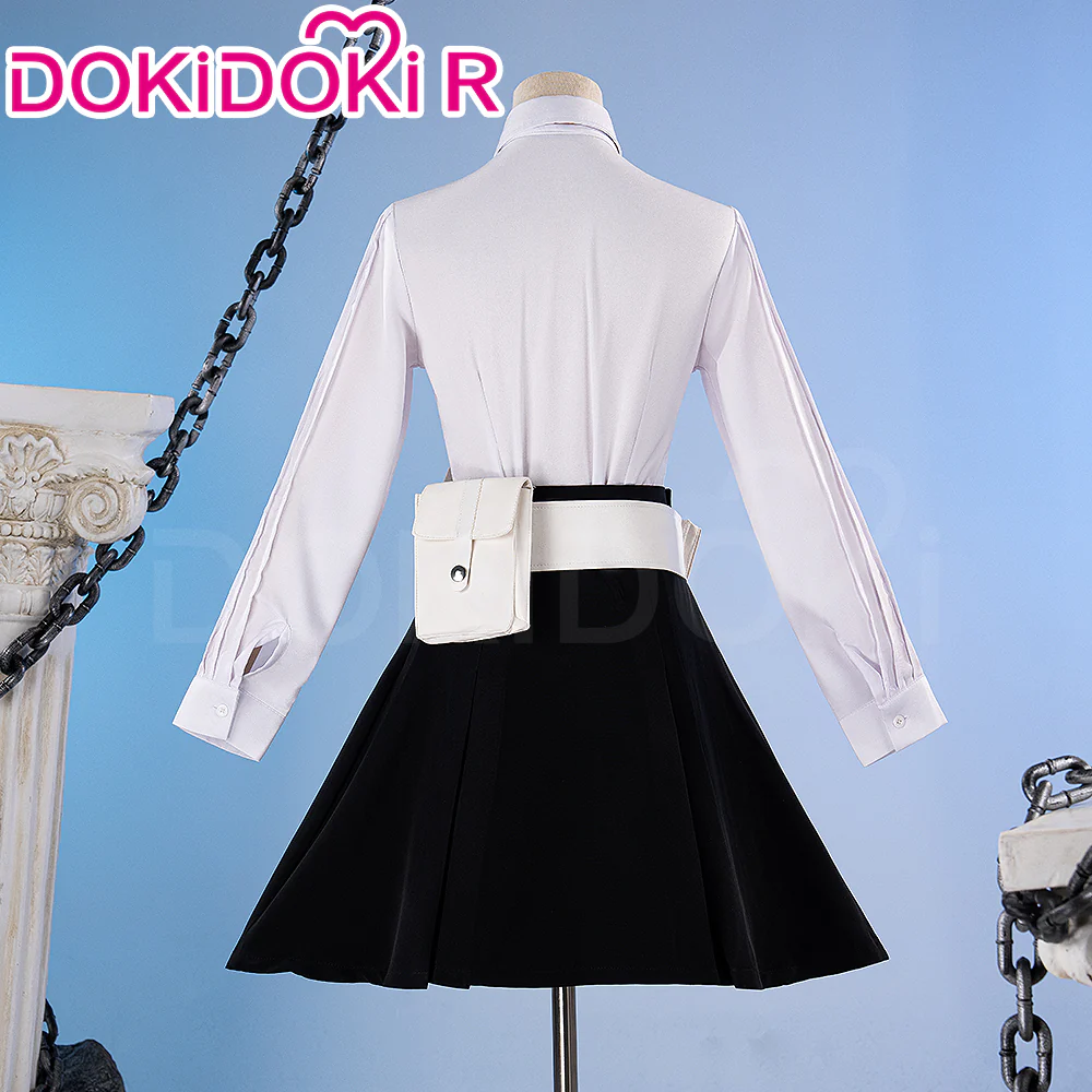 【XS-3XL】DokiDoki-R Game Cosplay Skirt Female Costume - Image 5