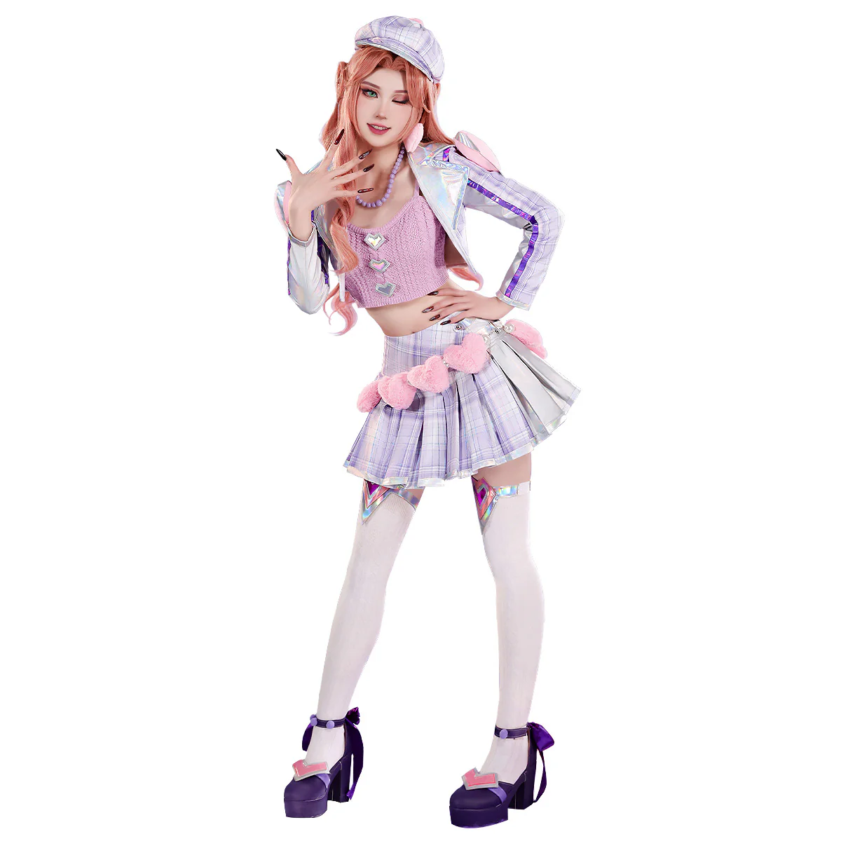 【Partially Ready For Ship】DokiDoki-R Game Cosplay Valentine's Day Heartthrob Costume - Image 5
