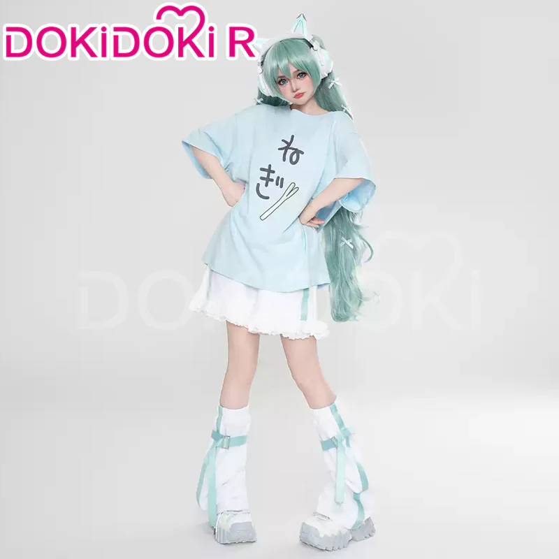 DokiDoki-R Game Cosplay White Costume Casual Wear Daily - Image 5
