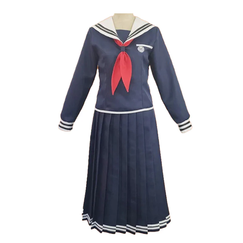 【In Stock】DokiDoki-R Game Cosplay Black Dress School Uniform Costume JK Halloween - Image 4