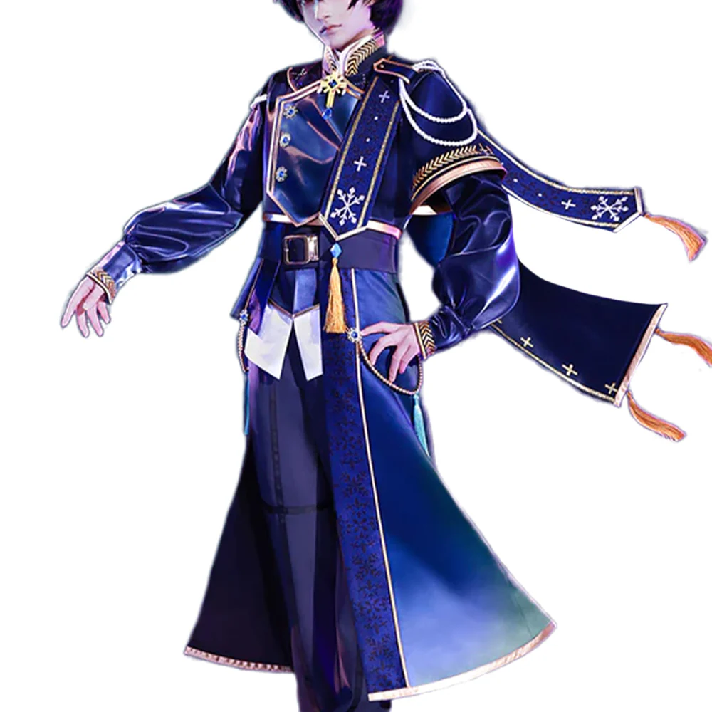 DokiDoki-R Game Ensemble Stars Cosplay Sakuma Ritsu/Sakuma Rei/Oukawa Kohaku/Ayase Mayoi Costume Silent Black Snow - Image 6