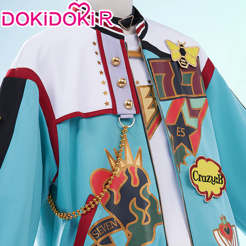 【Partially Ready For Ship】【Size XS-3XL】DokiDoki-R Game Ensemble Stars Cosplay School Uniform ALKALOID / CrazyB/ Eden/ Fine/ Knight/ Rabits/ Switch Costume/ Team Logo - Image 4