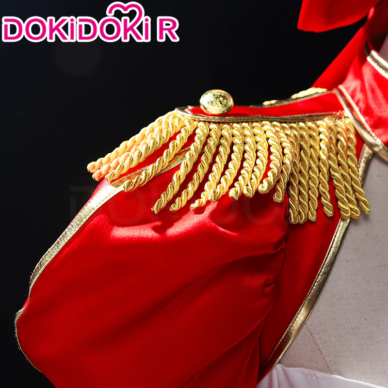 DokiDoki-R Game Fate / Grand Order Cosplay Nero Claudius Costume / Wig Red Saber White - Image 5