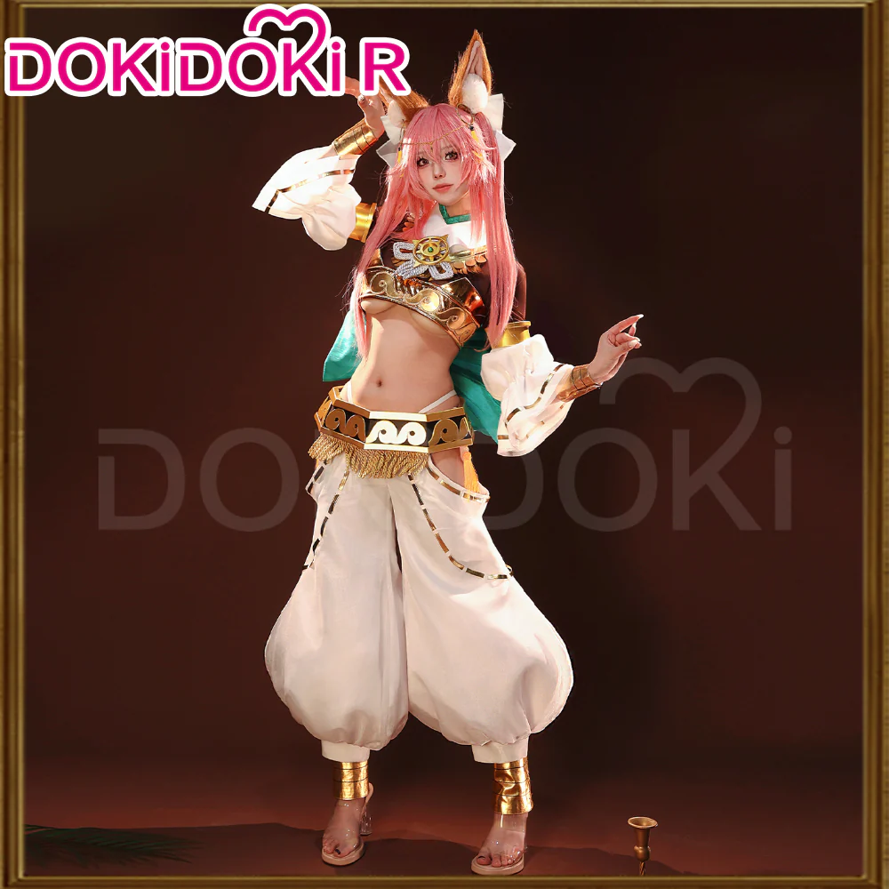 DokiDoki-R Game Fate / Grand Order Cosplay Tamamo no Mae Costume Mythological Mystic Code of the Sun FGO - Image 2