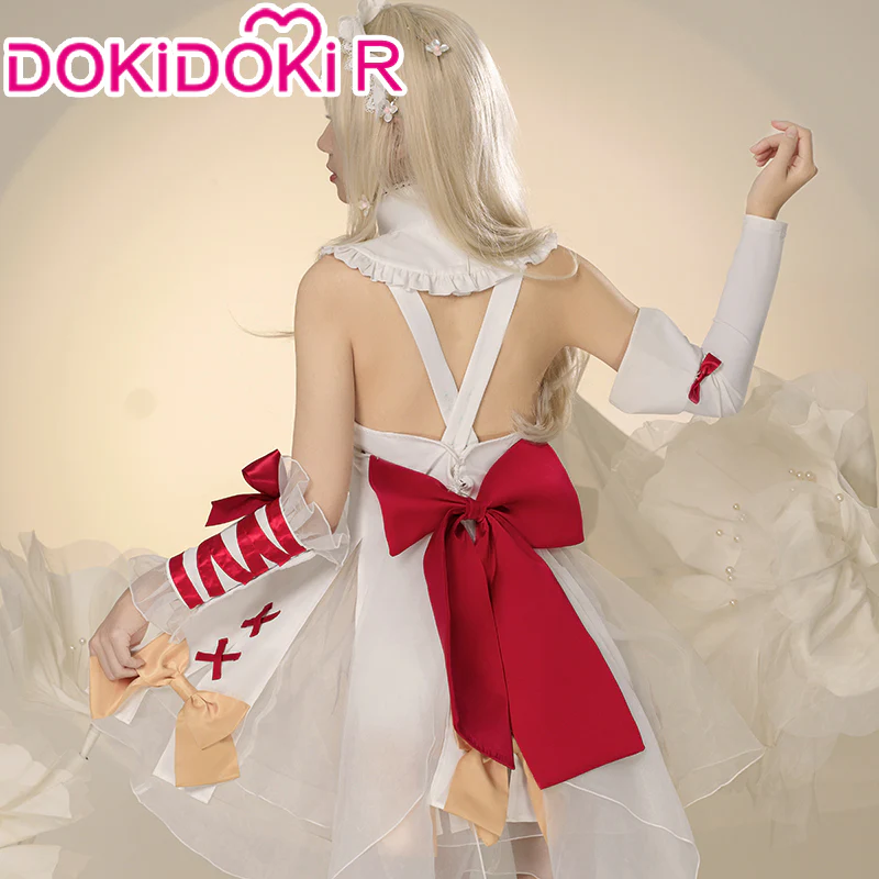 【In Stock】DokiDoki-R Game Fate/Grand Order Cosplay Illyasviel von Einzbern Costume Chocolate Angel FGO - Image 4