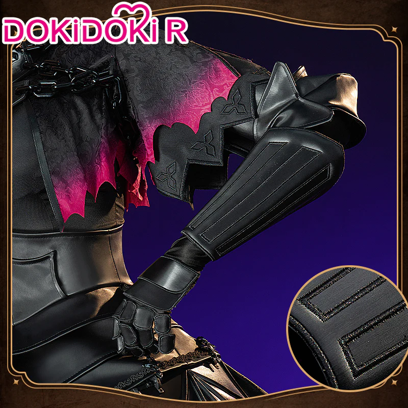 DokiDoki-R Game Fate/stay night Cosplay Jeanne d'Arc Alter Costume Black Suit / Cloak - Image 6