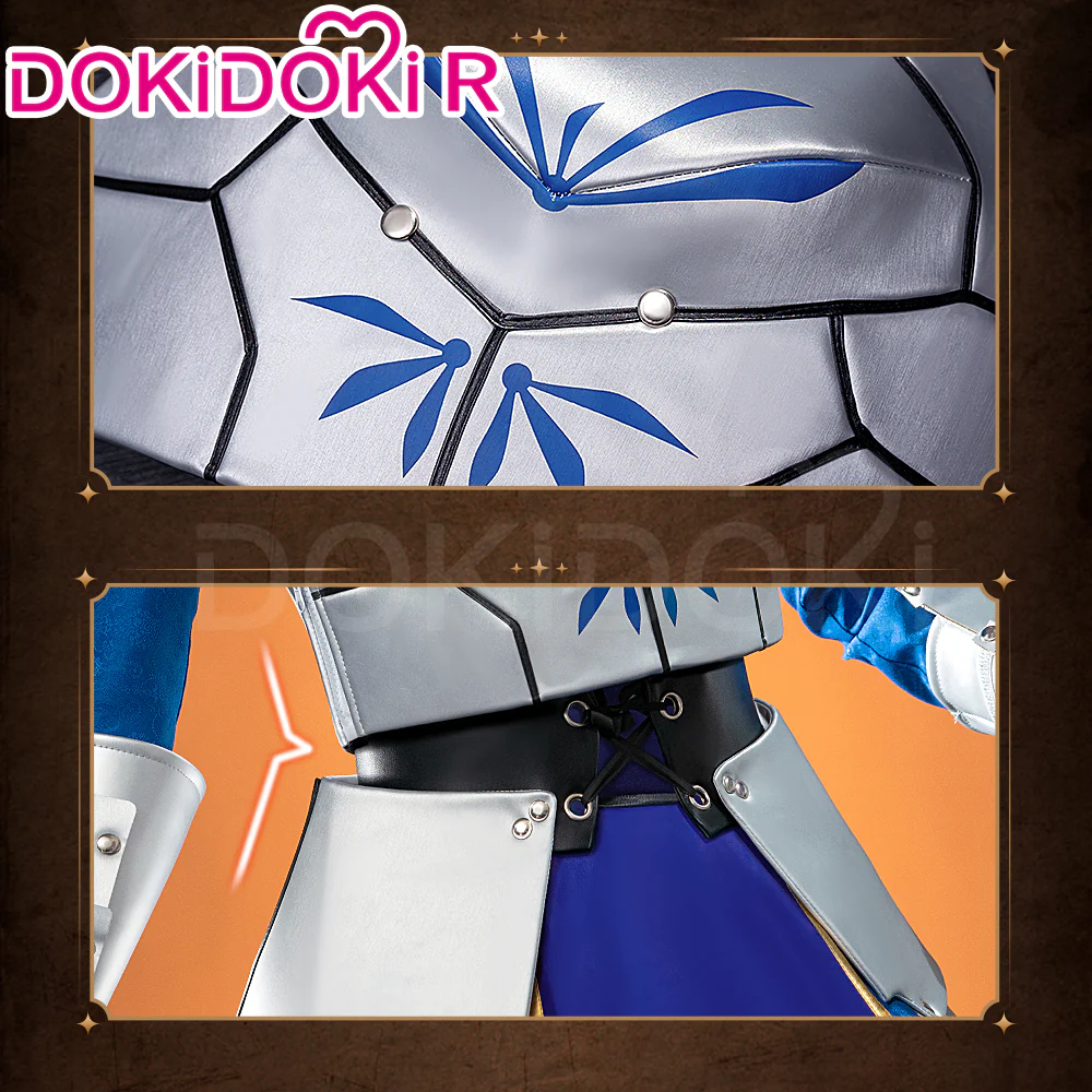 【Partially In Stock】DokiDoki-R Game Fate/stay night Cosplay  Chalice Arturia Pendragon Alter Saber Cosplay  Costume FGO - Image 3