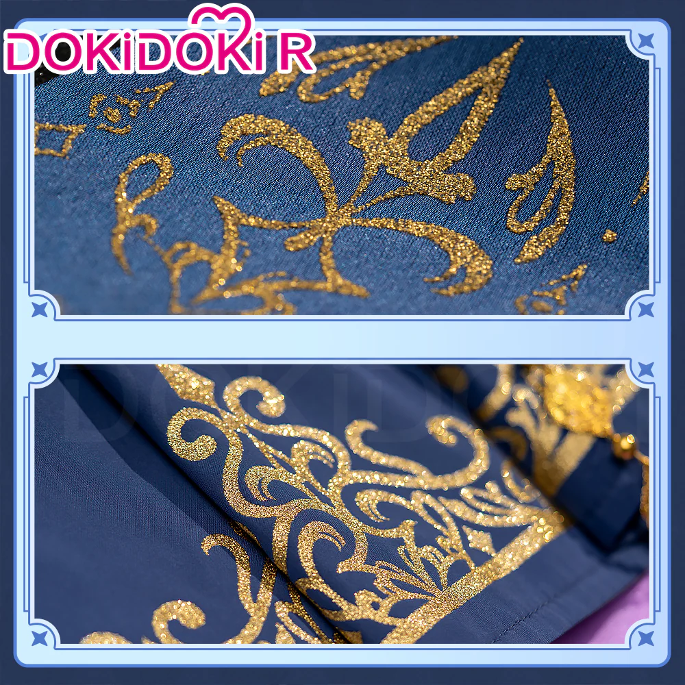 【In Stock】DokiDoki-R Game Genshin Impact Cosplay Furina Costume Lost Abyss Doujin Focalors Fontaine - Image 3