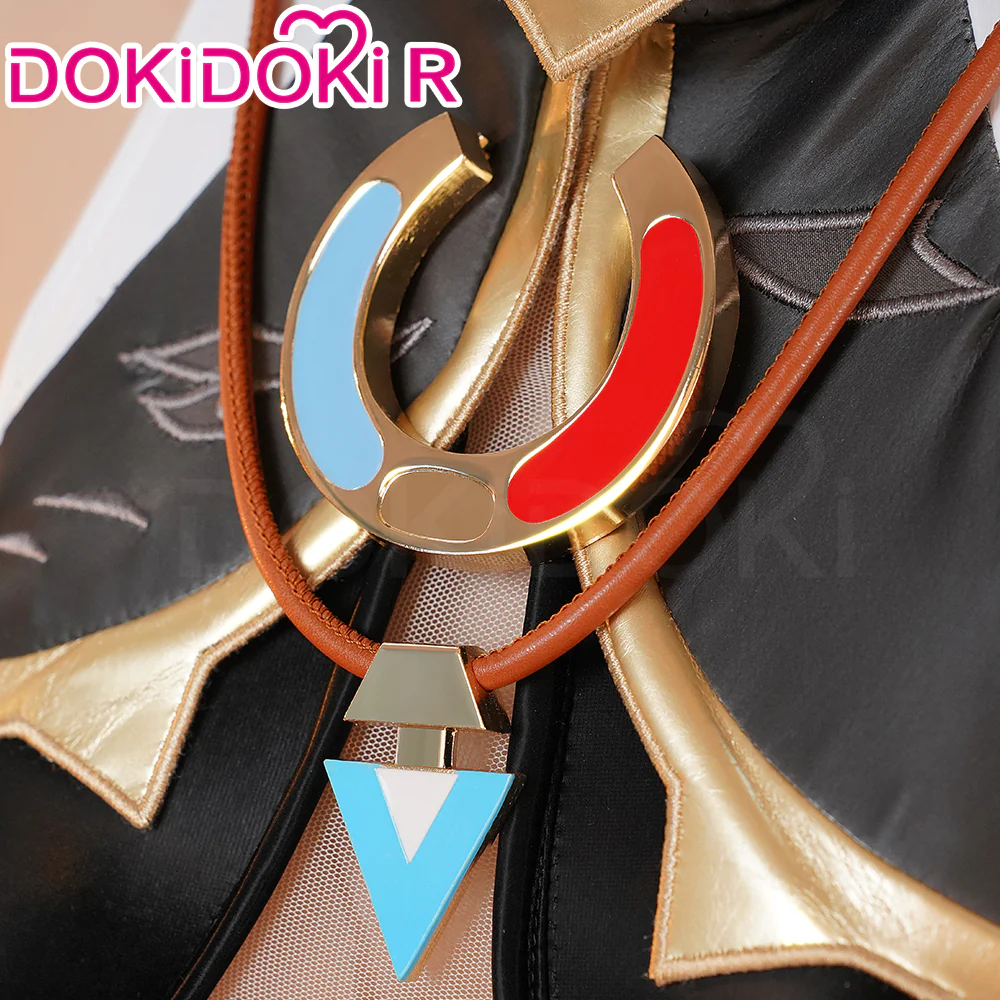 【Partially Ready For Ship】DokiDoki-R Game Genshin Impact Cosplay Jahoda Costume Song of the Welkin Moon Nod Krai - Image 4