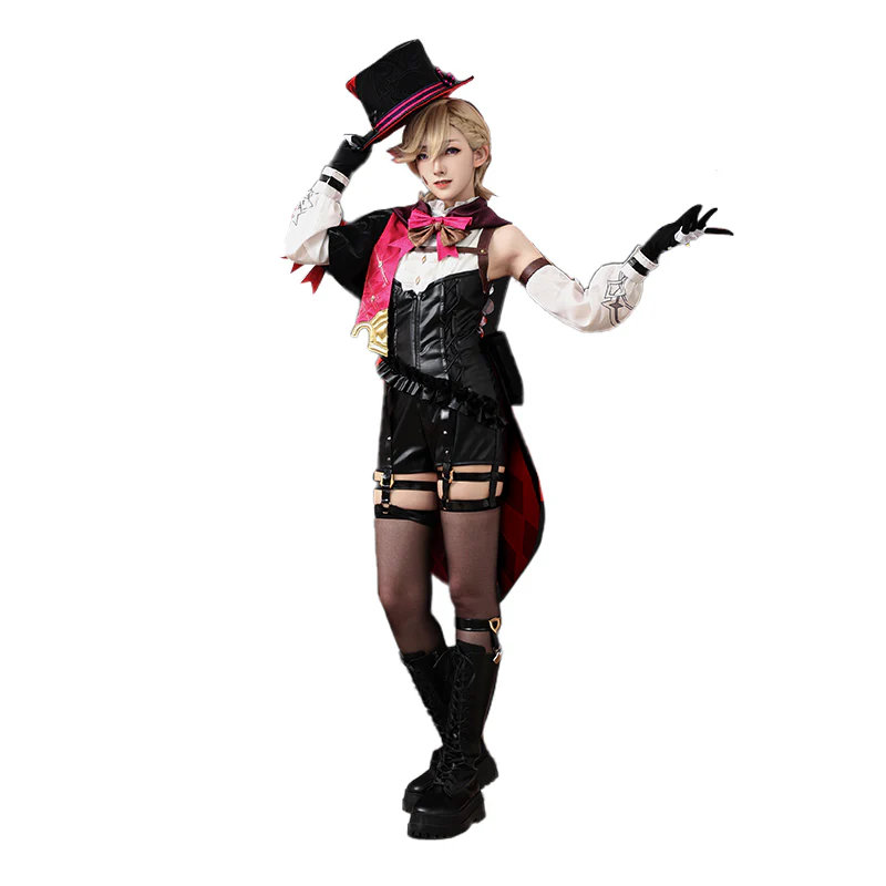 【Partially Ready For Ship】【Foldable Magical Hat】【Size S-2XL】DokiDoki-R Game Genshin Impact Cosplay Fontaine Lyney Costume / Hat - Image 5