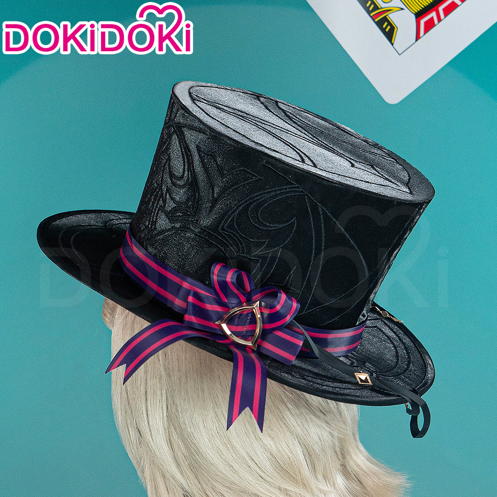 【Partially Ready For Ship】【Foldable Magical Hat】【Size S-2XL】DokiDoki-R Game Genshin Impact Cosplay Fontaine Lyney Costume / Hat - Image 8