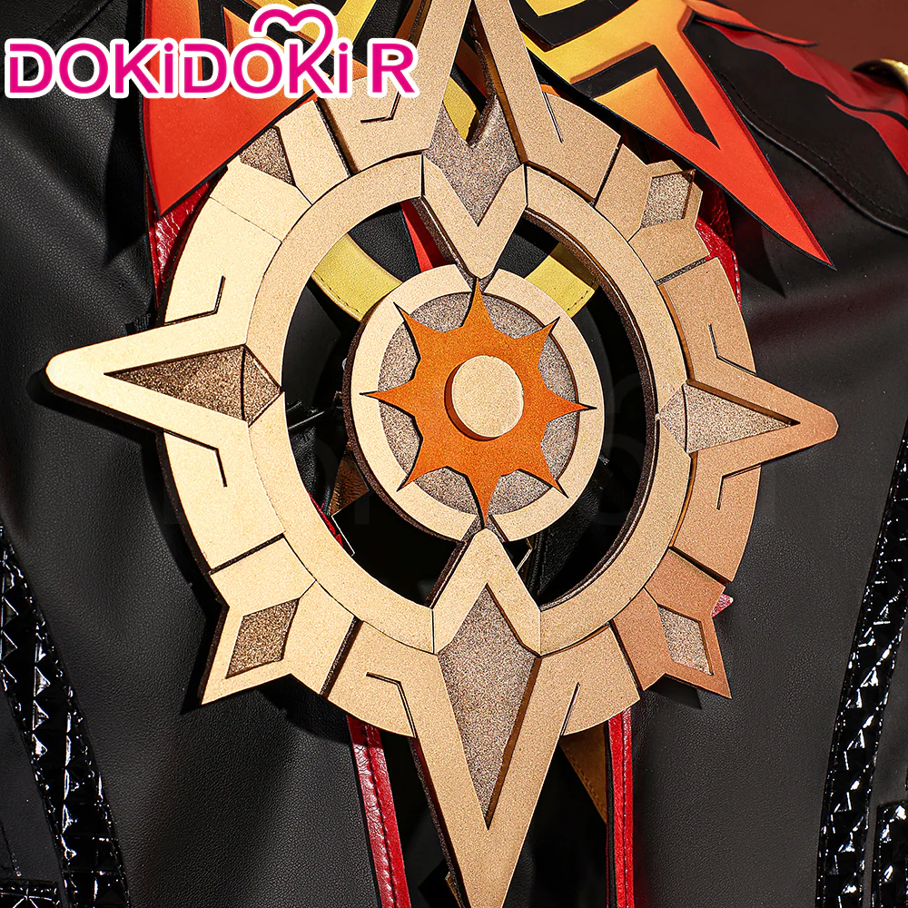 【Size XS-2XL】DokiDoki-R Game Genshin Impact Cosplay Mavuika Costume Natlan - Image 5