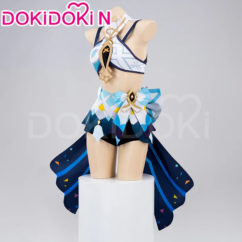 【Partially Ready For Ship】【Size XS-3XL】DokiDoki-N Game Genshin Impact Cosplay Mualani Costume Natlan - Image 4