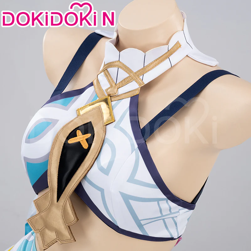 【Partially Ready For Ship】【Size XS-3XL】DokiDoki-N Game Genshin Impact Cosplay Mualani Costume Natlan - Image 5