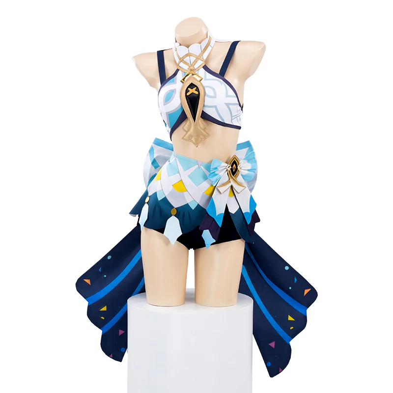 【Partially Ready For Ship】【Size XS-3XL】DokiDoki-N Game Genshin Impact Cosplay Mualani Costume Natlan - Image 7