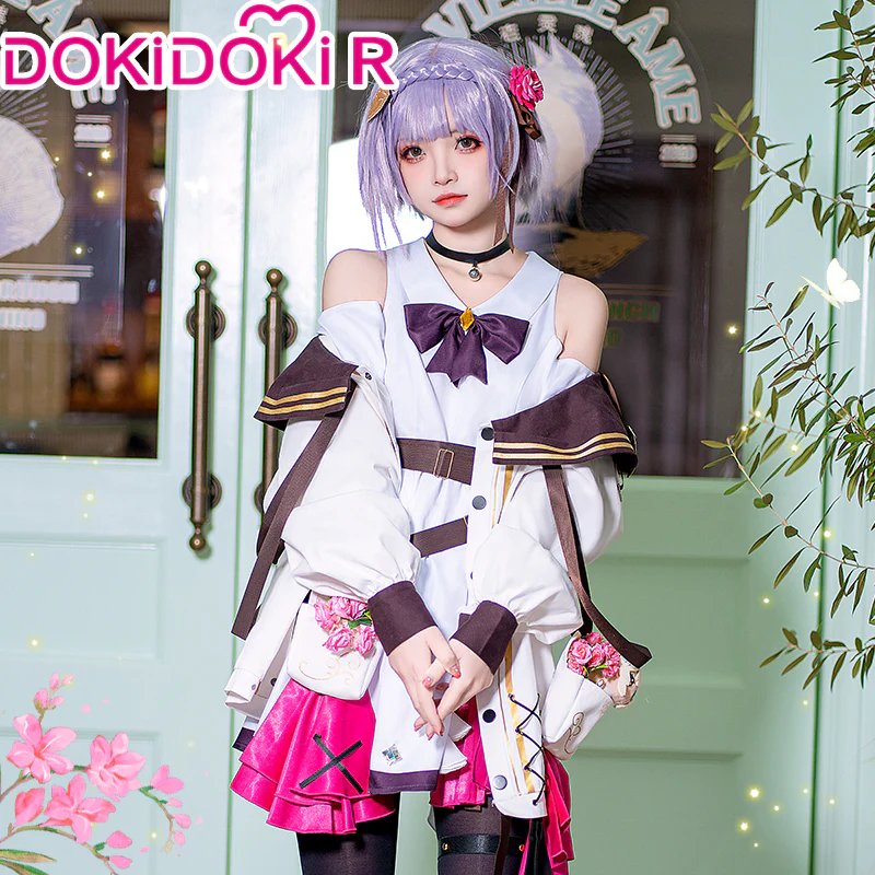 【Ready For Ship】DokiDoki-R Game Genshin Impact Cosplay Noelle Cosplay Custome Doujin - Image 3