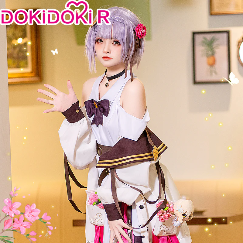 【Ready For Ship】DokiDoki-R Game Genshin Impact Cosplay Noelle Cosplay Custome Doujin - Image 5