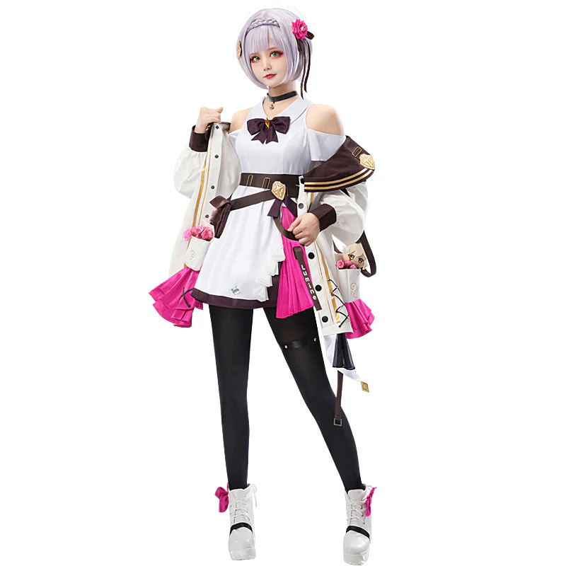【Ready For Ship】DokiDoki-R Game Genshin Impact Cosplay Noelle Cosplay Custome Doujin - Image 8