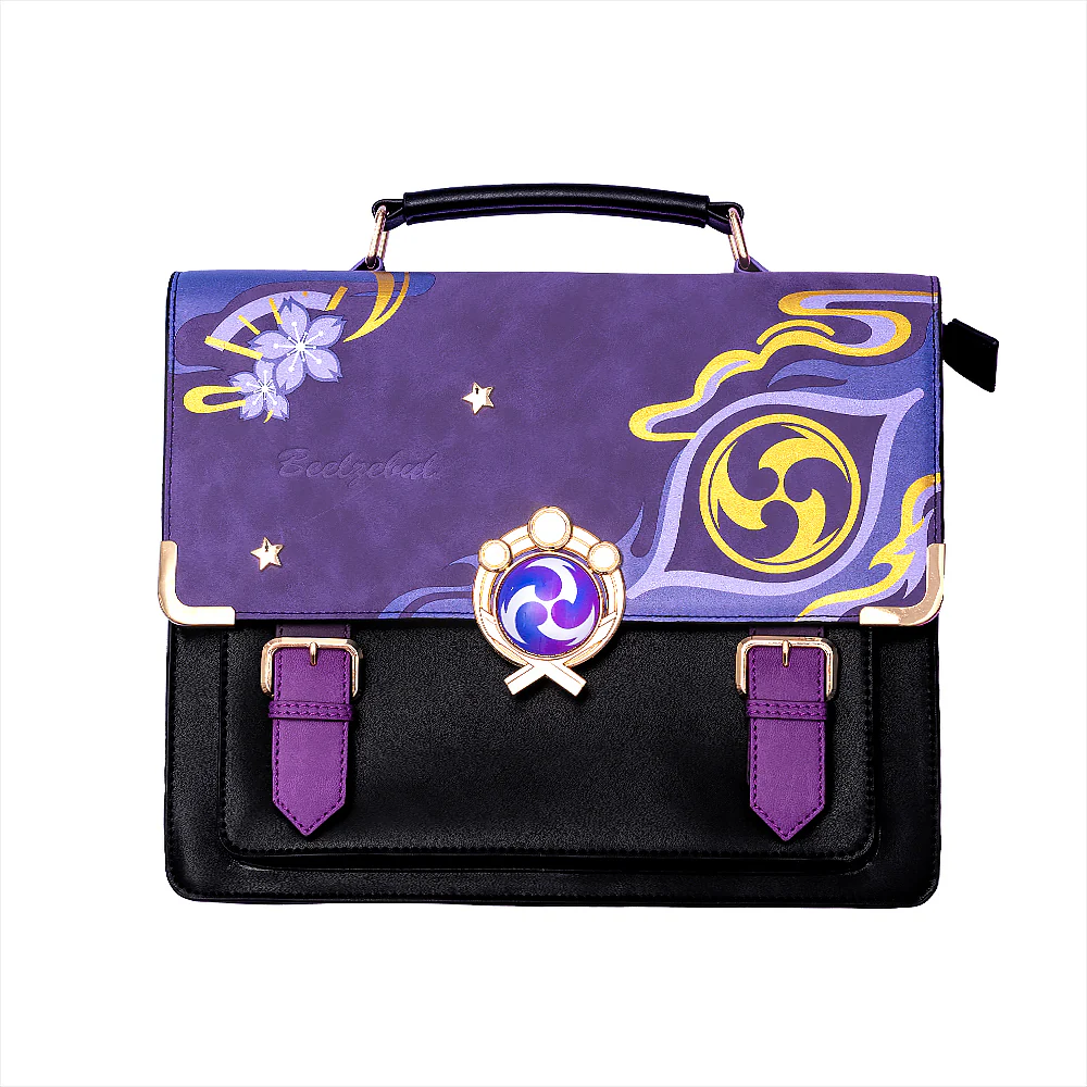 DokiDoki-R Game Genshin Impact Cosplay Raiden Shogun Itabag Bag - Image 4