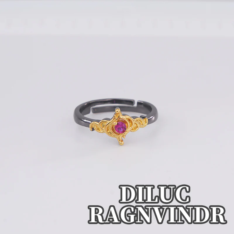 【Partially Ready For Ship】DokiDoki-R Game Genshin Impact  Cosplay Venti / Ayaka / Sangonomiya Kokom/Mona / Raiden Shogun/ Keqing / Kaeya / Scaramouche/ Tartaglia / Wanderer / Ganyu /Albedo /Kazuha / Rings accessory - Image 11