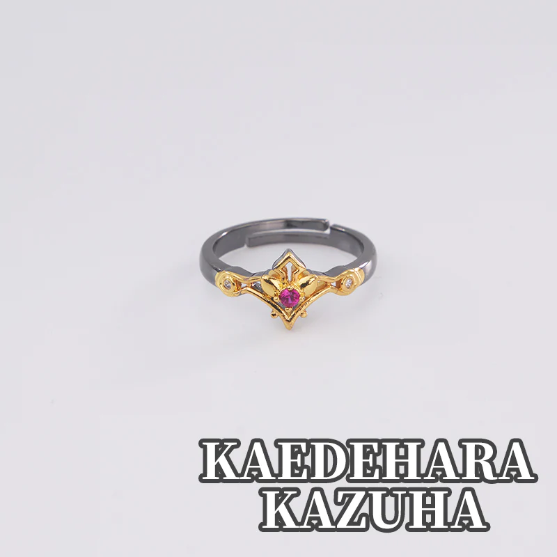 【Partially Ready For Ship】DokiDoki-R Game Genshin Impact  Cosplay Venti / Ayaka / Sangonomiya Kokom/Mona / Raiden Shogun/ Keqing / Kaeya / Scaramouche/ Tartaglia / Wanderer / Ganyu /Albedo /Kazuha / Rings accessory - Image 12