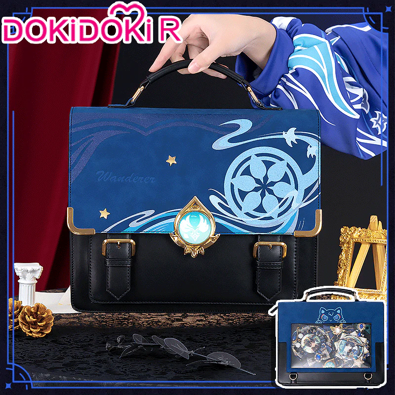 DokiDoki-R Game Genshin Impact Cosplay Scaramouche Bag Wanderer Itabag