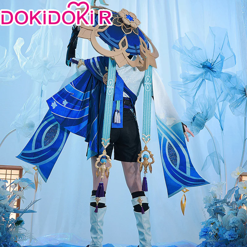 【In Stock】【Size S-2XL】DokiDoki-R Game Genshin Impact Cosplay Scaramouche Costume / Shoes Wanderer - Image 5