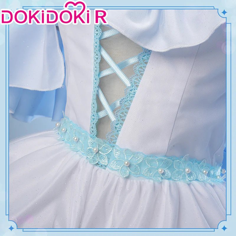 【In Stock】DokiDoki-R Game Genshin Impact Cosplay Shenhe Wedding Dress Shen He Doujin - Image 2