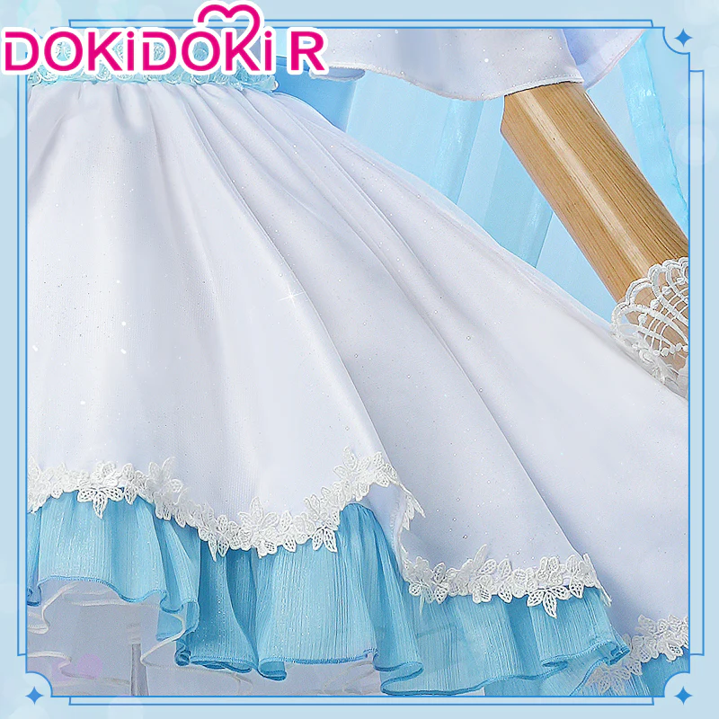【In Stock】DokiDoki-R Game Genshin Impact Cosplay Shenhe Wedding Dress Shen He Doujin - Image 3