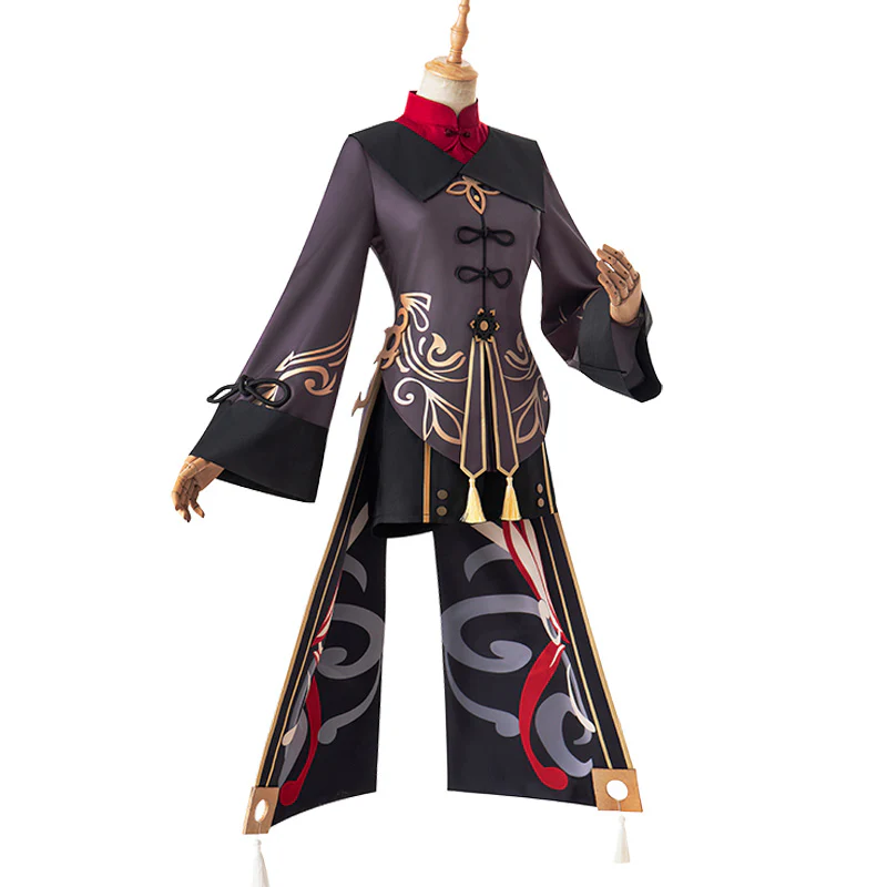 【Size XS-3XL】DokiDoki-R Game Genshin Impact  Costume Hutao Cosplay Hu Tao Halloween - Image 5