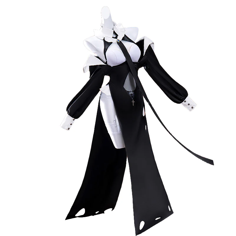 【In Stock】DokiDoki-R Game Genshin Impact Cosplay Sangonomiya Kokomi Costume Doujin Pray Nun Halloween - Image 7