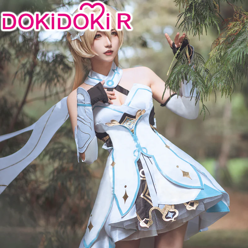 DokiDoki-R Game Genshin Impact Traveler Lumine Cosplay Ying
