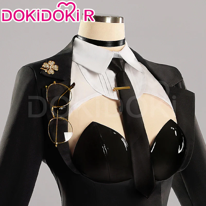 【Size S-2XL】DokiDoki-R Game Cosplay Costume Sexy Bunny Girl - Image 3