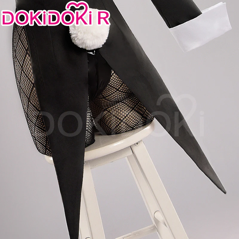 【Size S-2XL】DokiDoki-R Game Cosplay Costume Sexy Bunny Girl - Image 4
