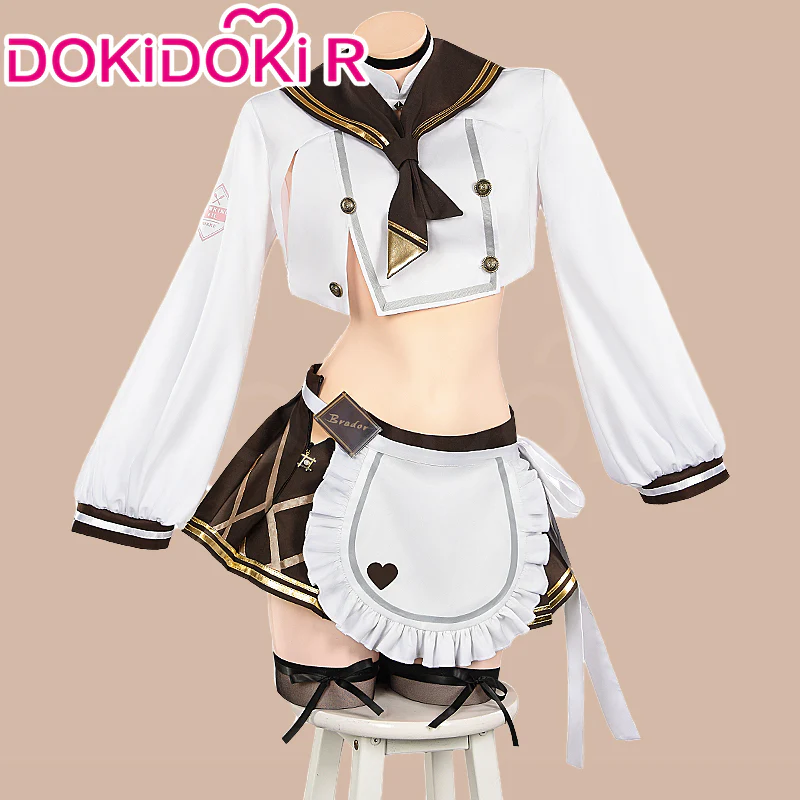 【Ready For Ship】DokiDoki-R Game Cosplay Sexy Uniform Costume - Image 2