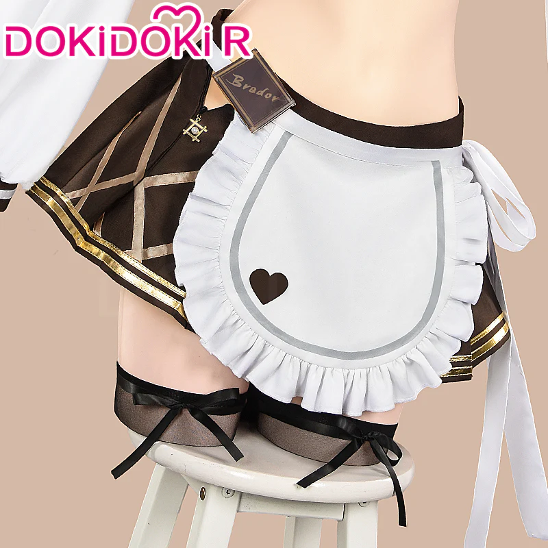 【Ready For Ship】DokiDoki-R Game Cosplay Sexy Uniform Costume - Image 4