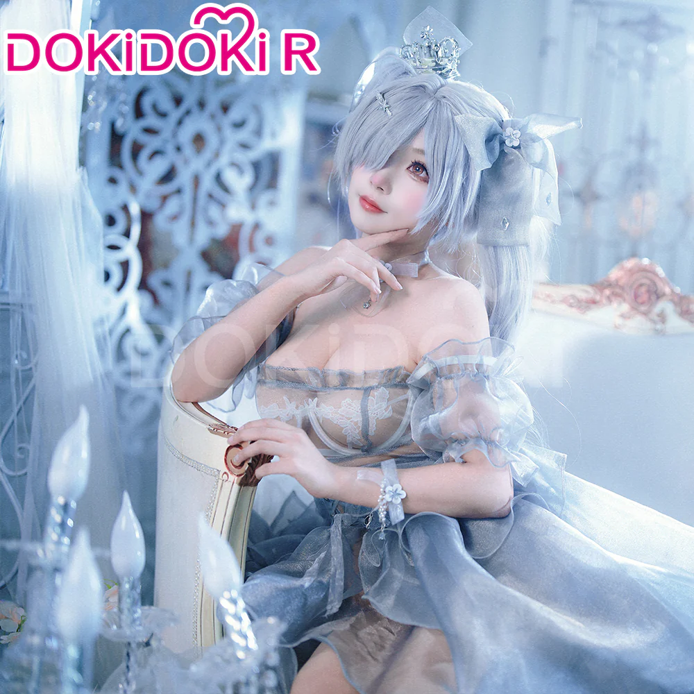 【Partially Ready For Ship】DokiDoki-R Game Cosplay Sexy Glass Princess Costume - Image 2