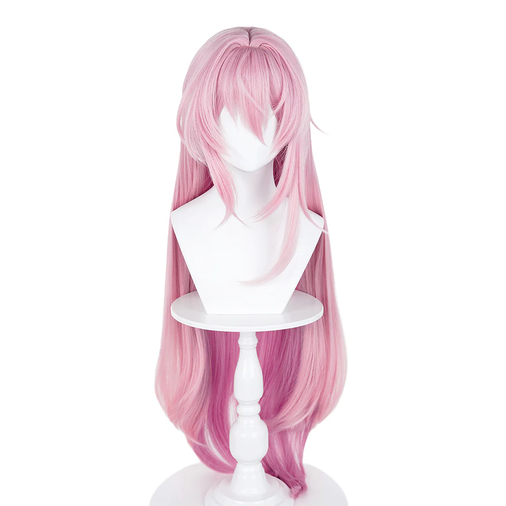 DokiDoki-R Game Cosplay Costume / Wig Sexy Bunny Girl Long Pink Hair - Image 7