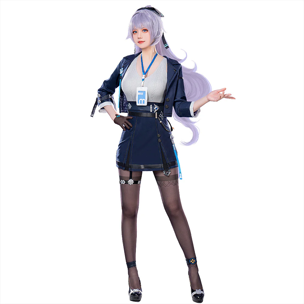 【In Stock】DokiDoki-R Game Honkai Impact 3rd Cosplay Bronya Costume Outstanding Attitude Skin - Image 7