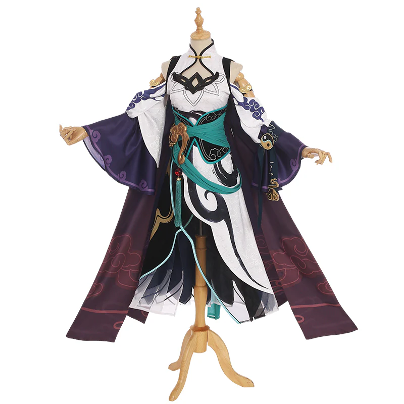 【in stock】DokiDoki-R Game Honkai Impact 3rd Cosplay Fu Hua Costume / Wig / Shoe Cover Fuhua Azure Empyrea - Image 5